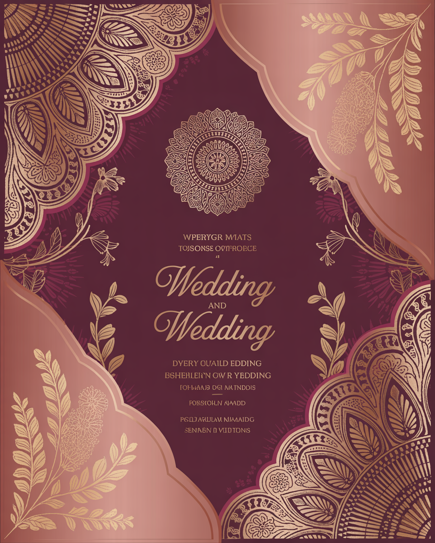 Elegant Wedding Invitation