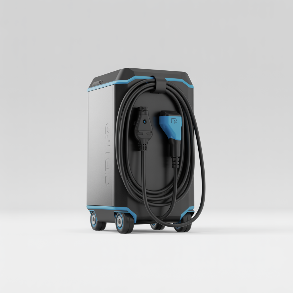 Professional mobile EV charging equipment