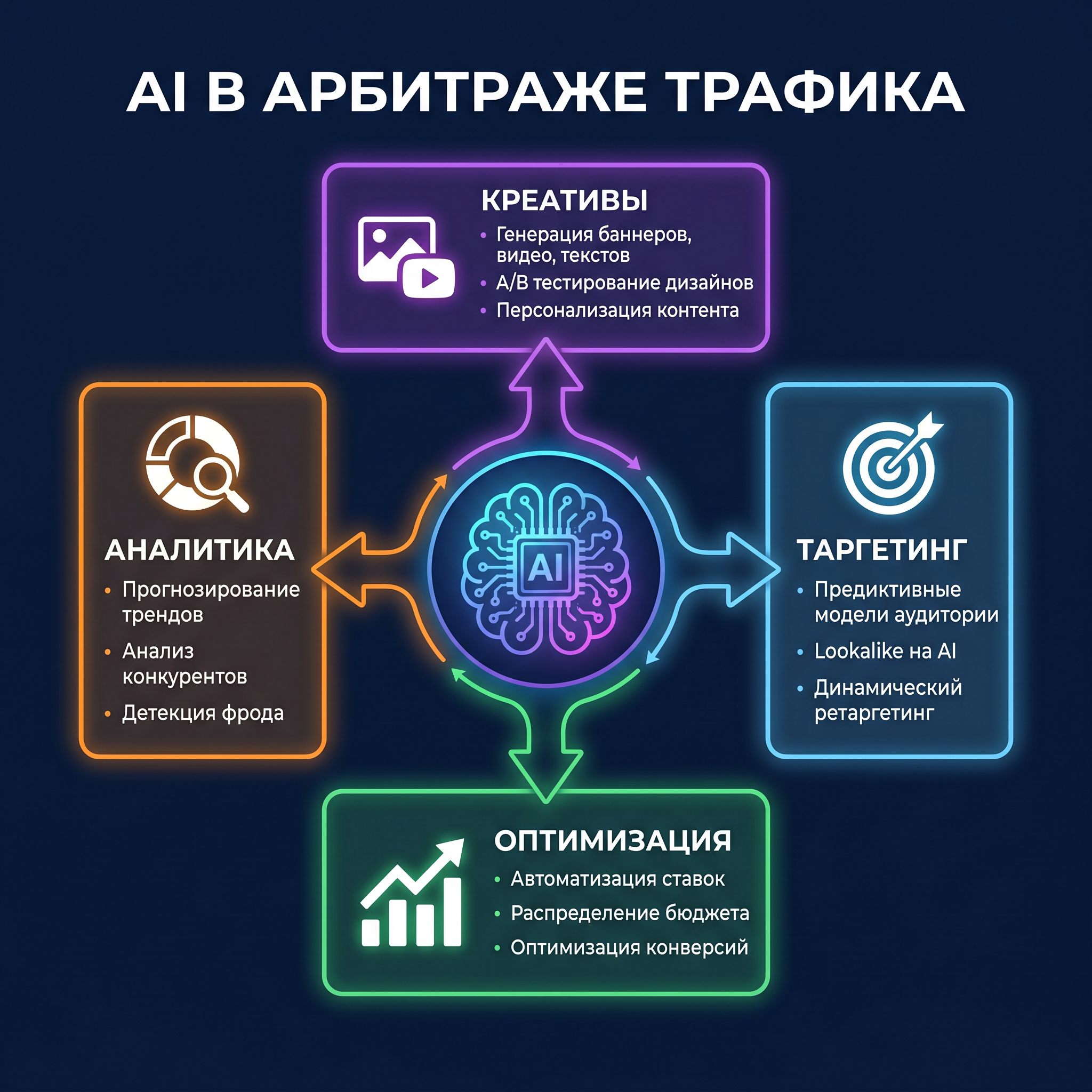 AI и нейросети в арбитраже трафика