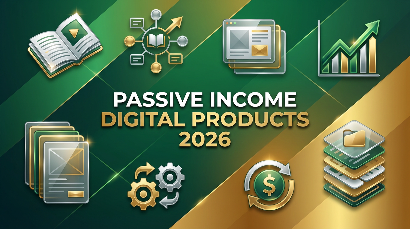 Passive Income Digital Products 2026: 8 Proven Strategies to Build Recurring Revenue