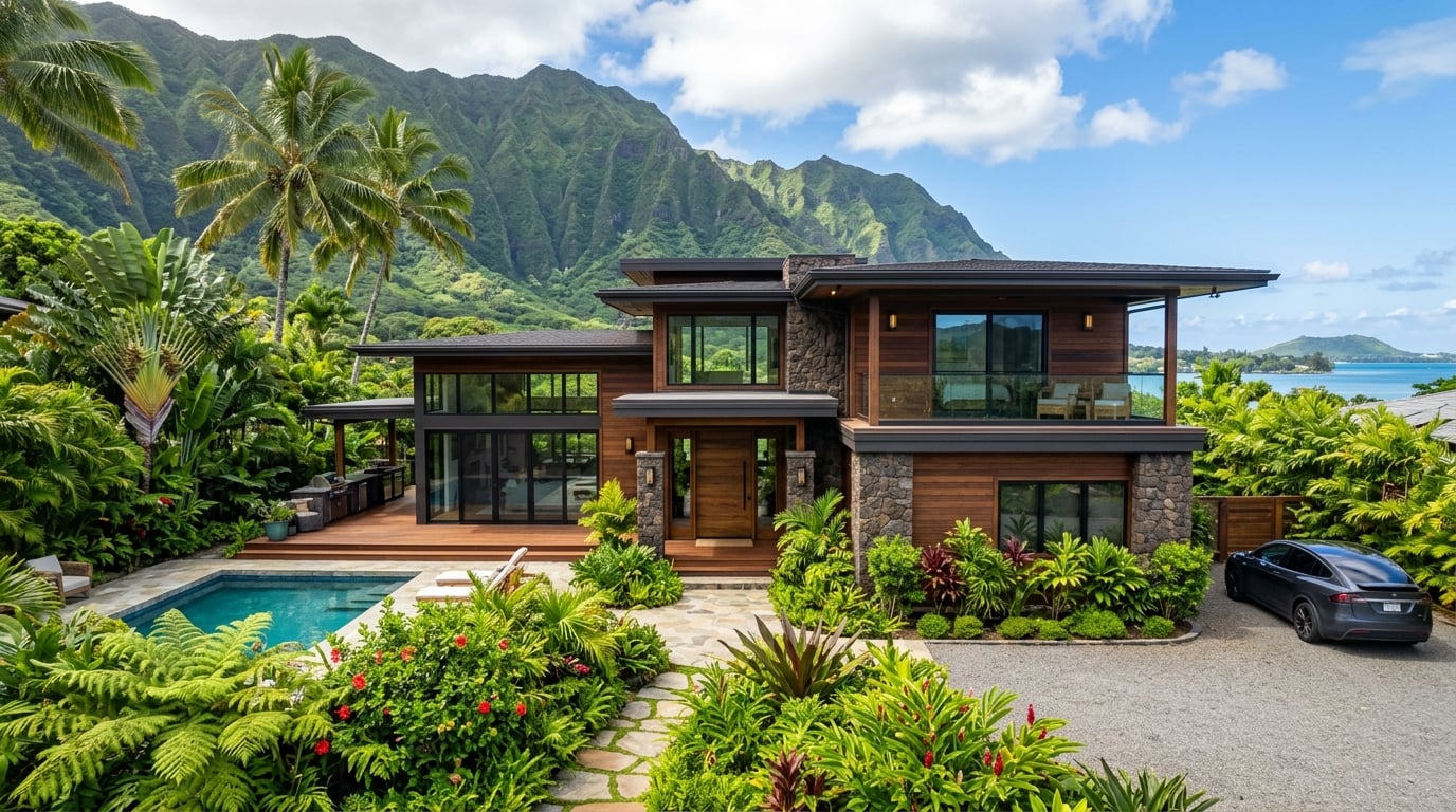 Luxury home renovation in Hawaii by A-1 Quality Builders