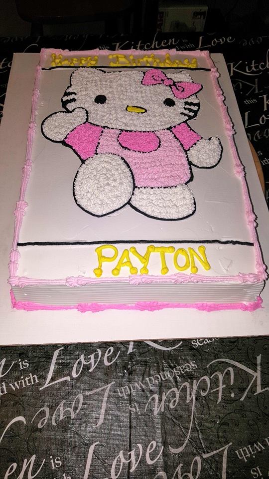 Hello Kitty Themed Cake