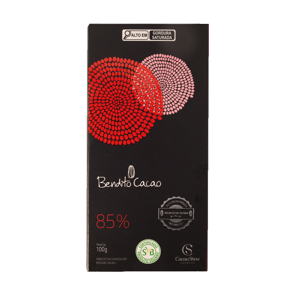 Tablete Bendito Cacao 85% 100g
