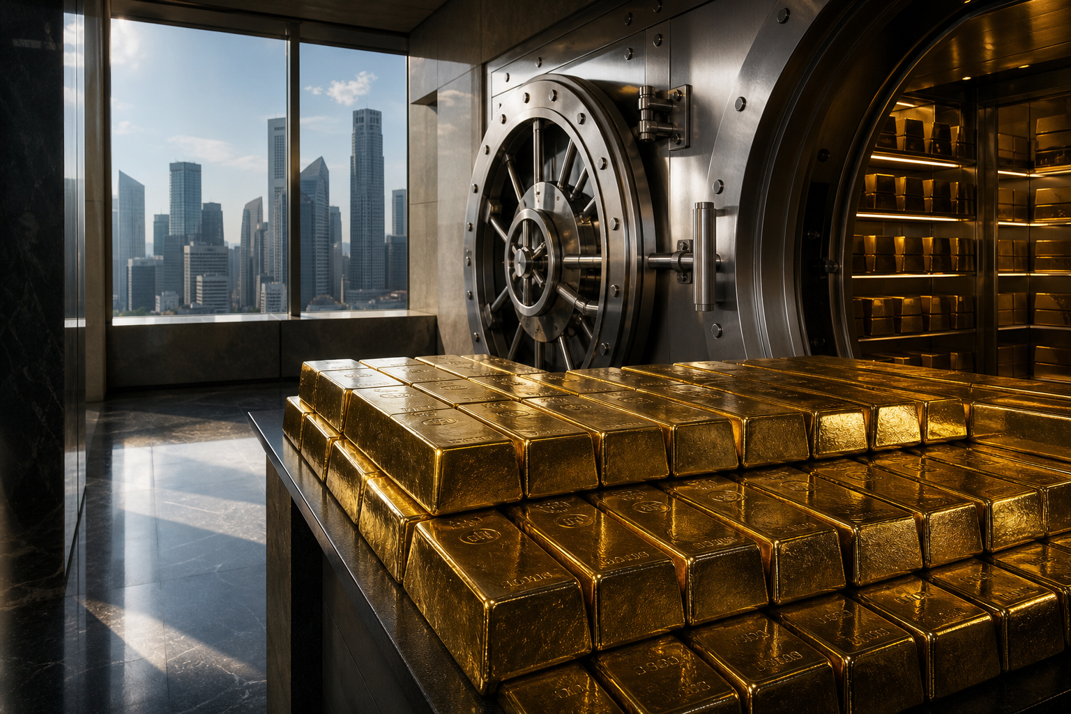JP Morgan Lifts Gold Forecast to US$6,000 for Q4 2026 Amid Record Demand
