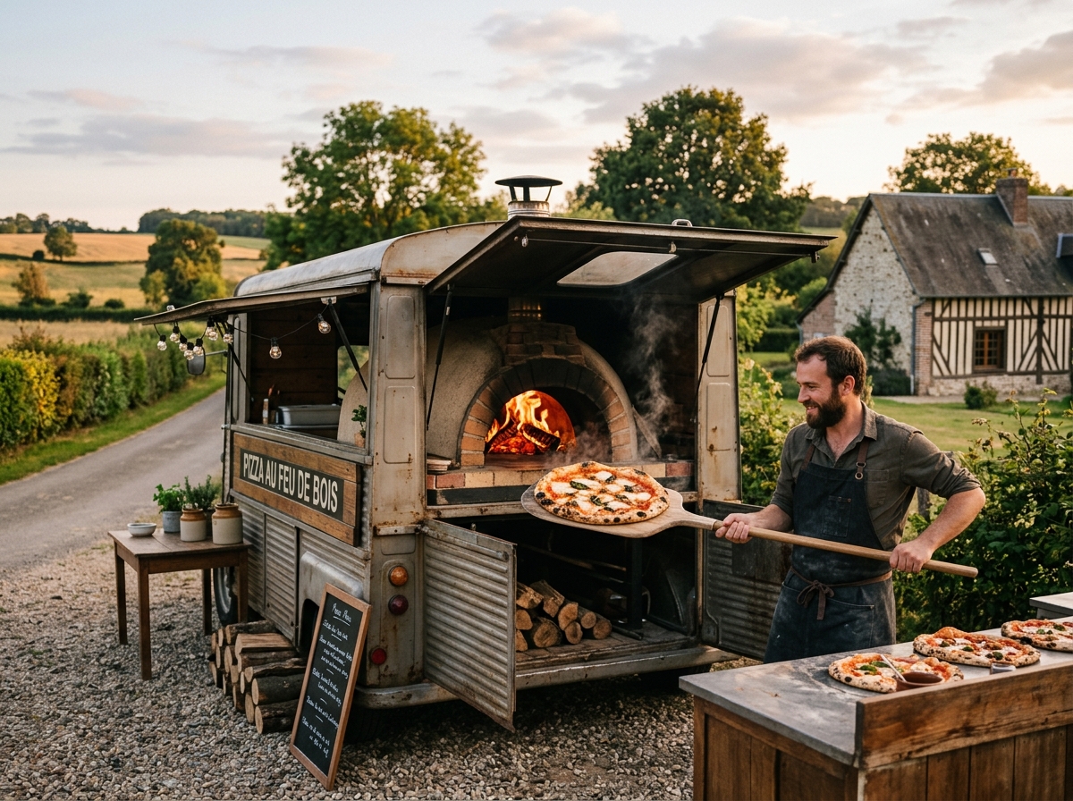 Tout feu tout flamme — food truck Pizza à Condé-en-Normandie