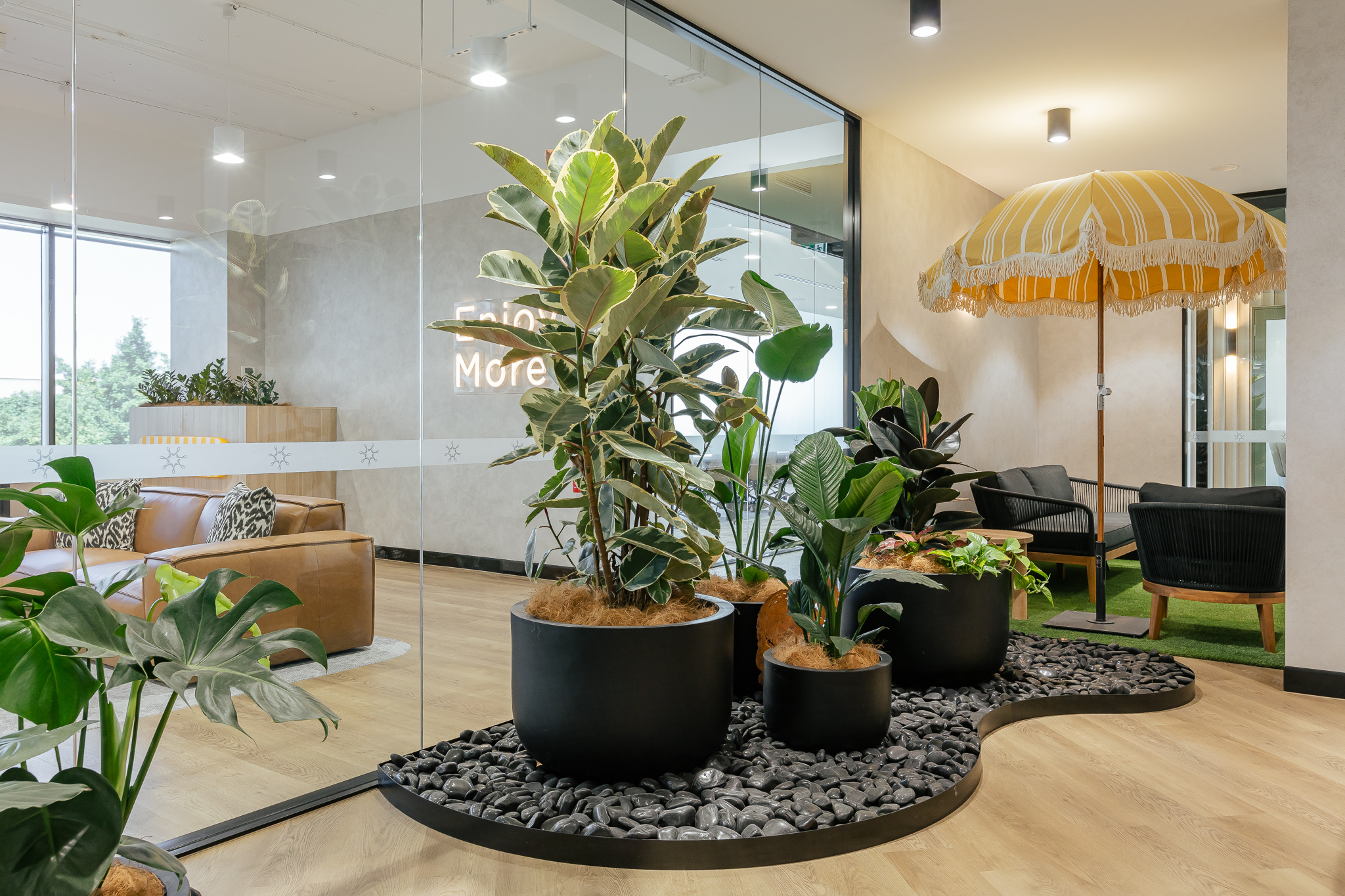 Modern law office interior