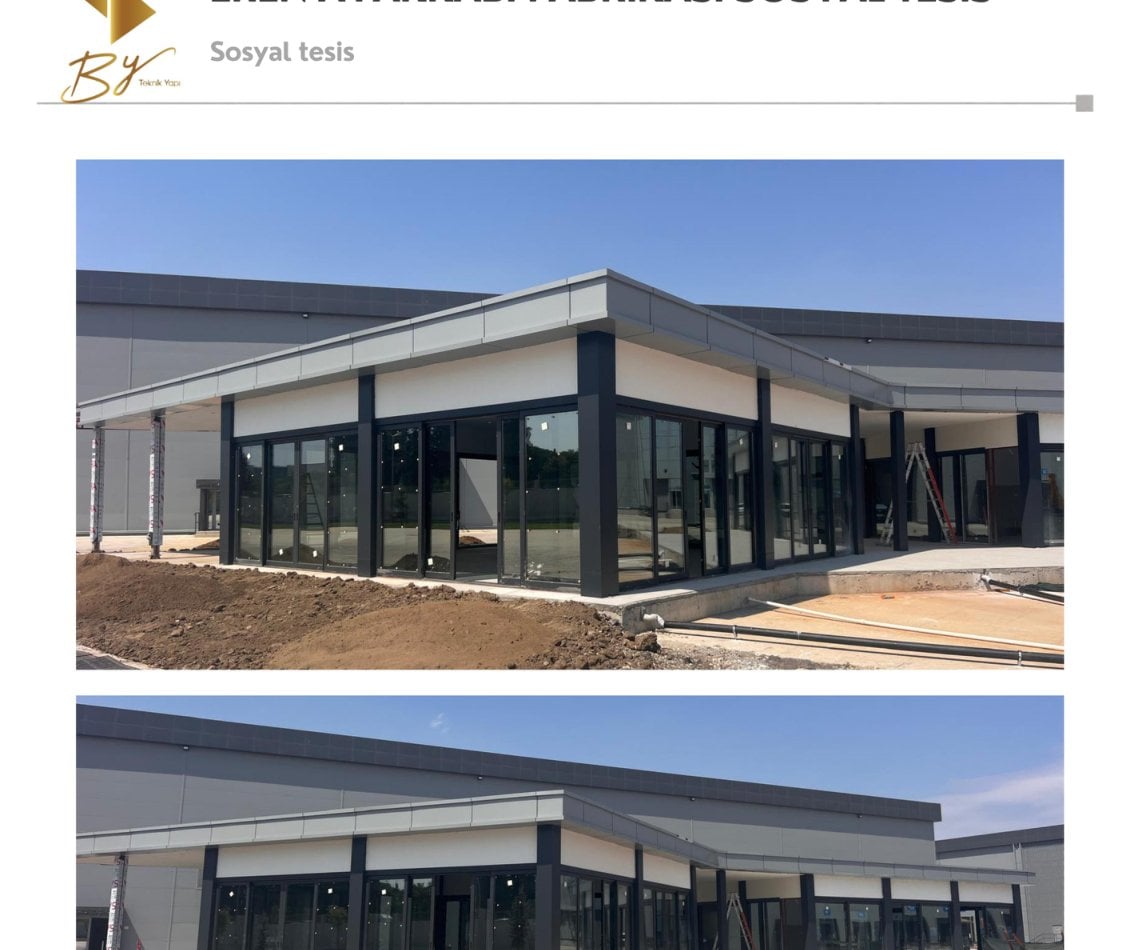 Eren Tekstil Misinli Kampüsü Sosyal Tesis Yapımı projesi