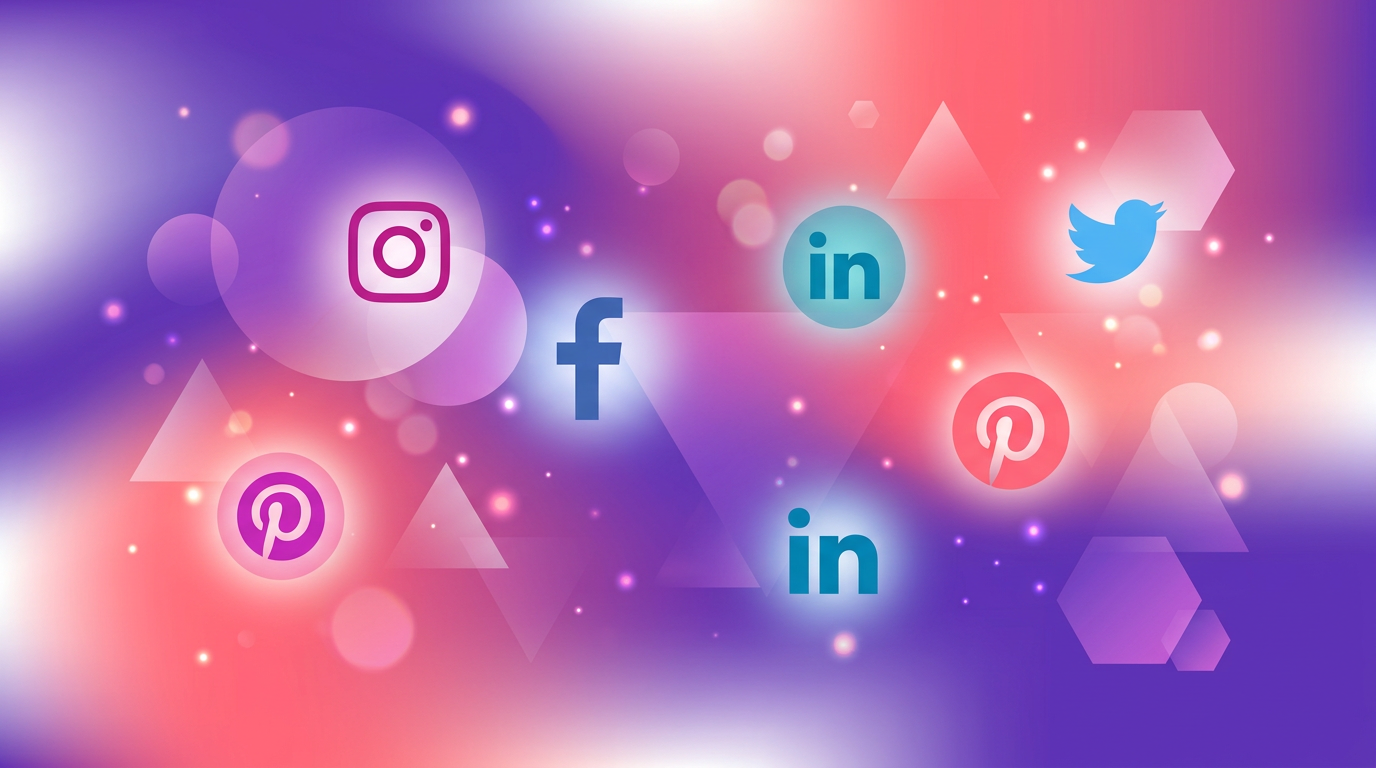 SocialByVani digital marketing services hero illustration