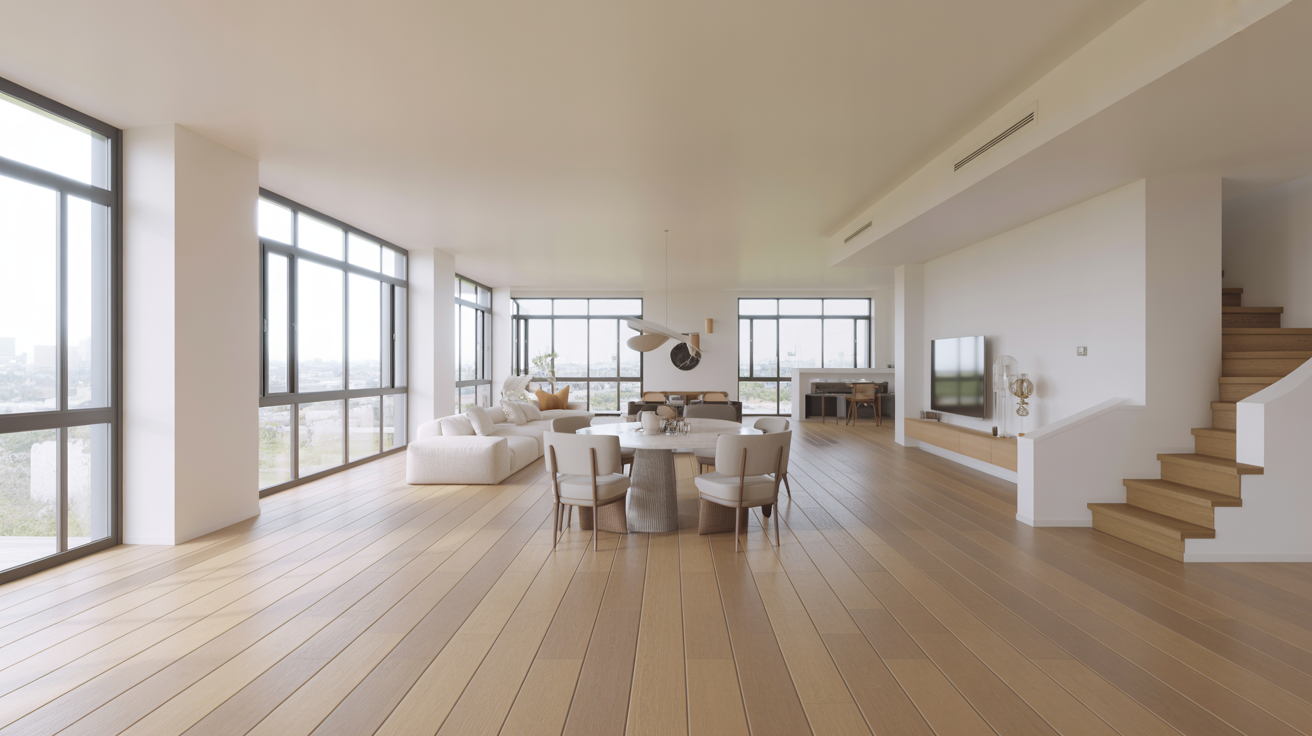 Intérieur rénové moderne par M.Bât Rénov
