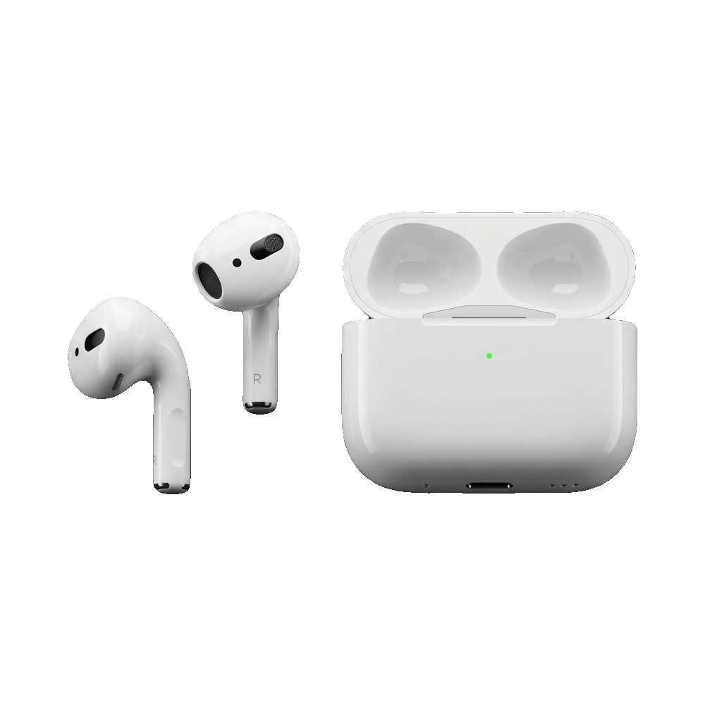AirPods 4 com Cancelamento de Ruído com fundo transparente