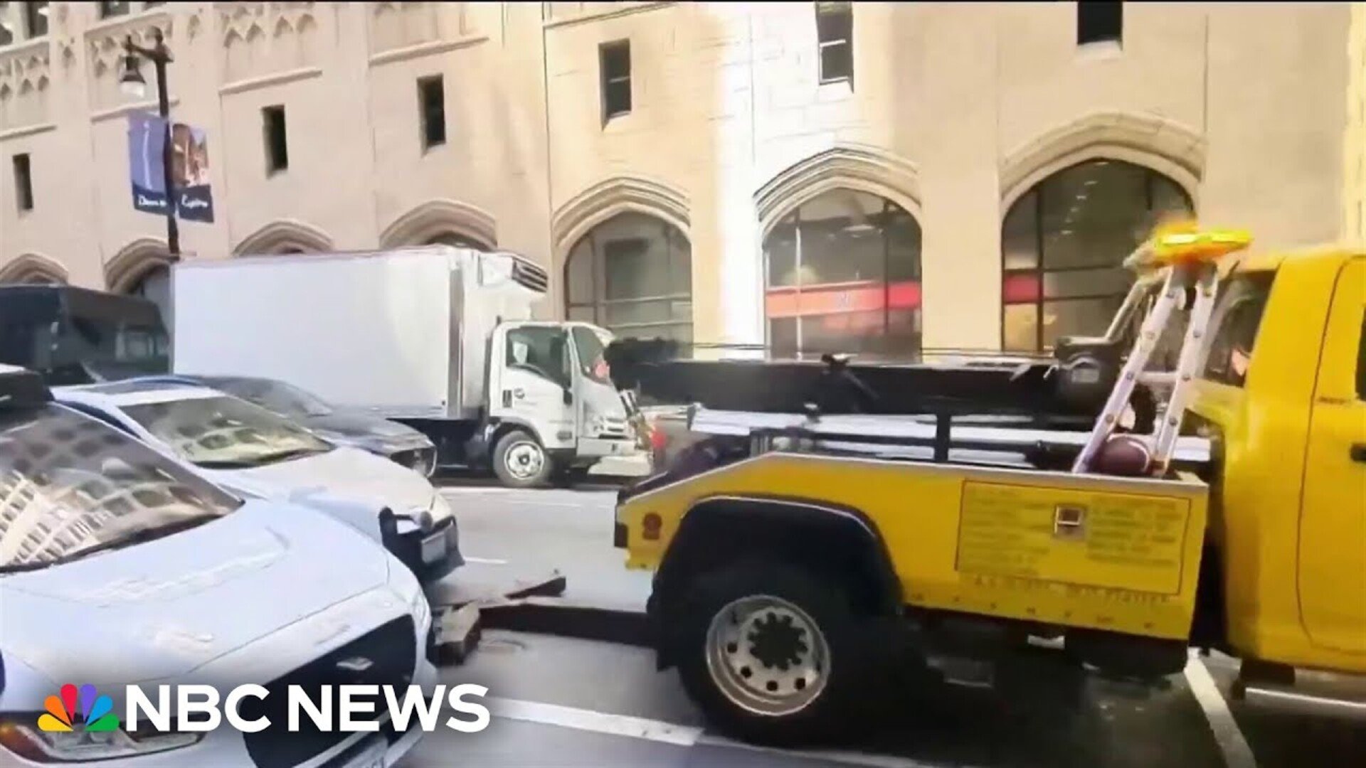 Car being towed by our removal service