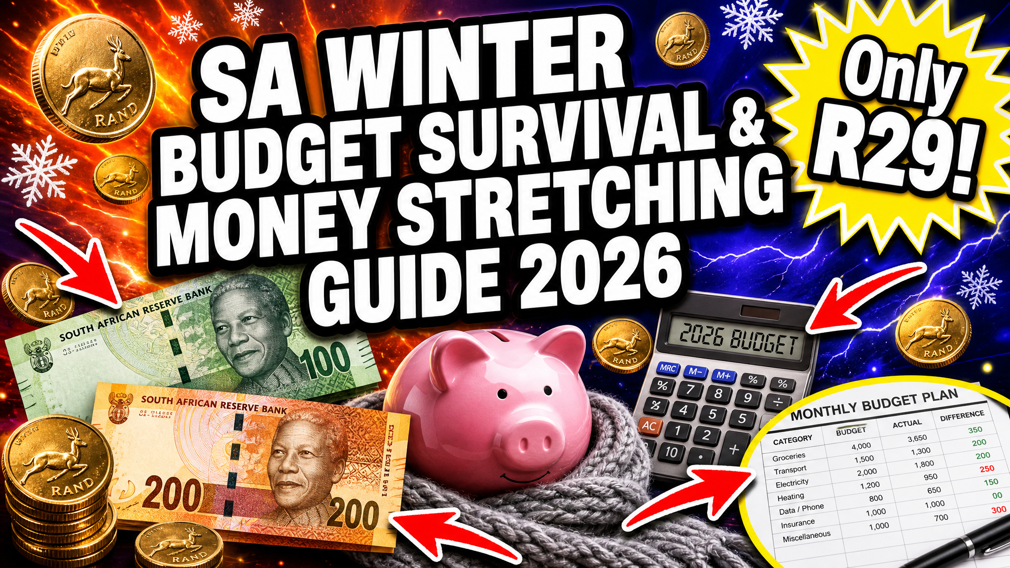 SA Winter Budget Survival & Money Stretching Guide 2026
