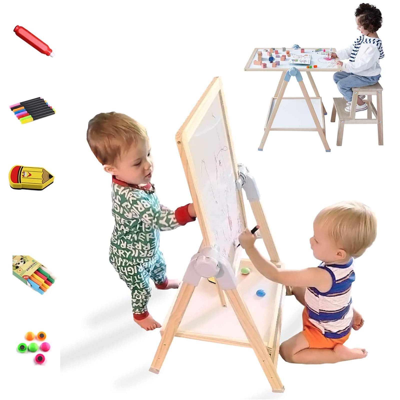 مجموعة حامل الرسم للأطفال