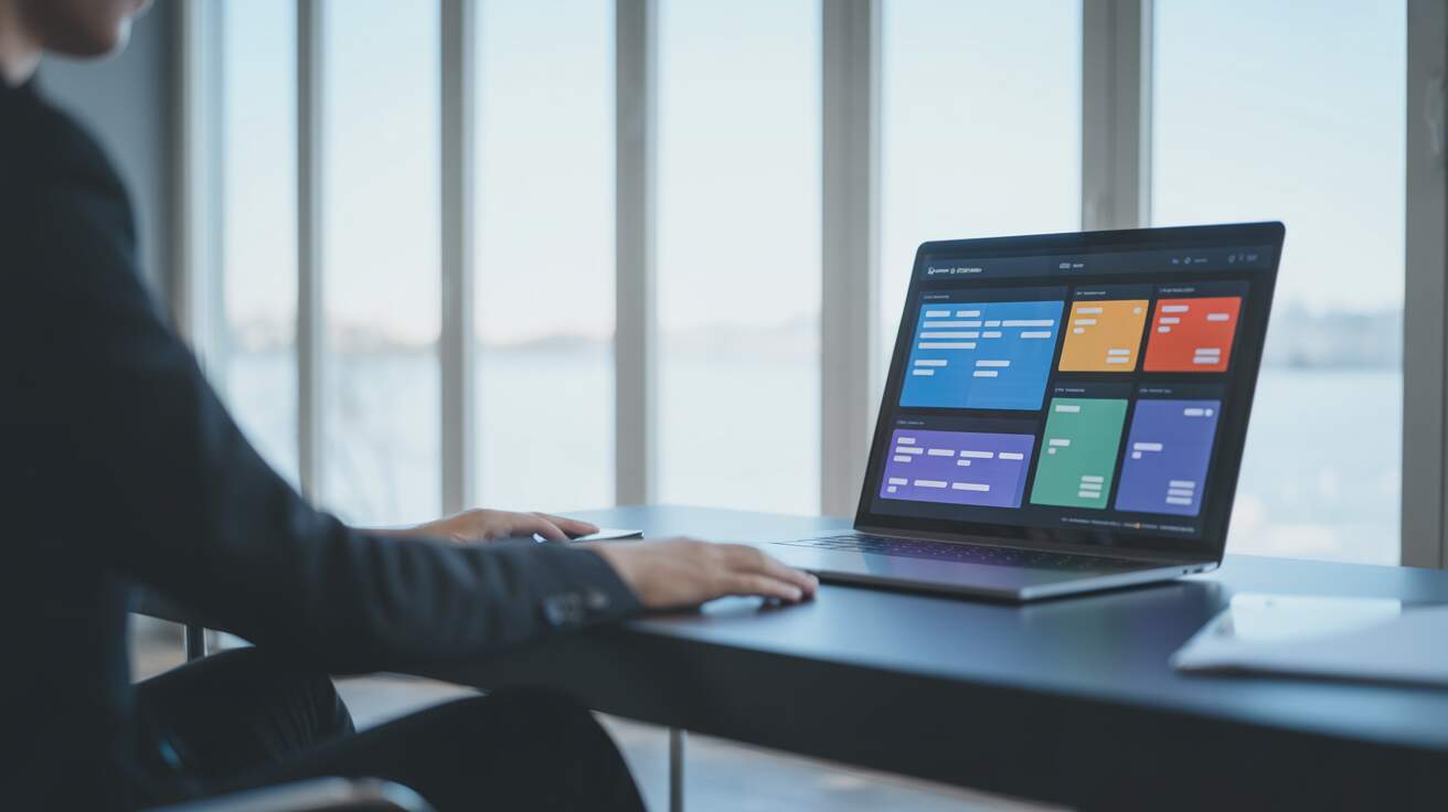 Modernes Projektmanagement Dashboard