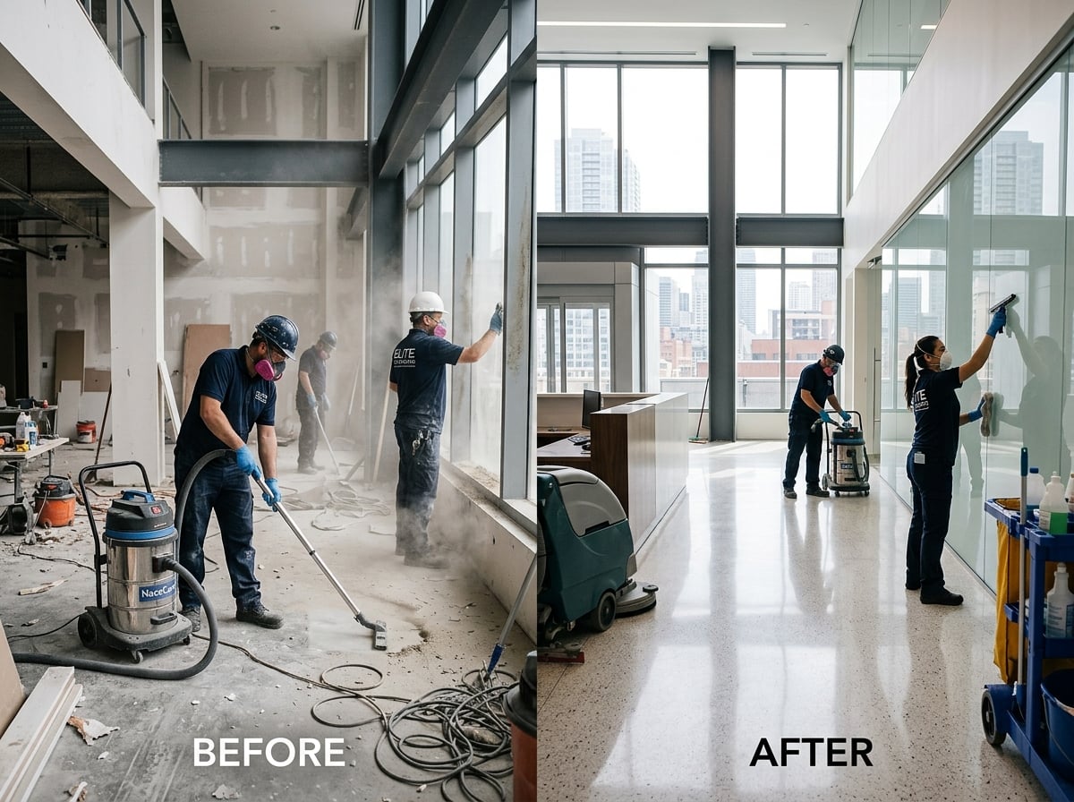Servicio de Limpieza Post-Construcción por CleanPro en Tijuana