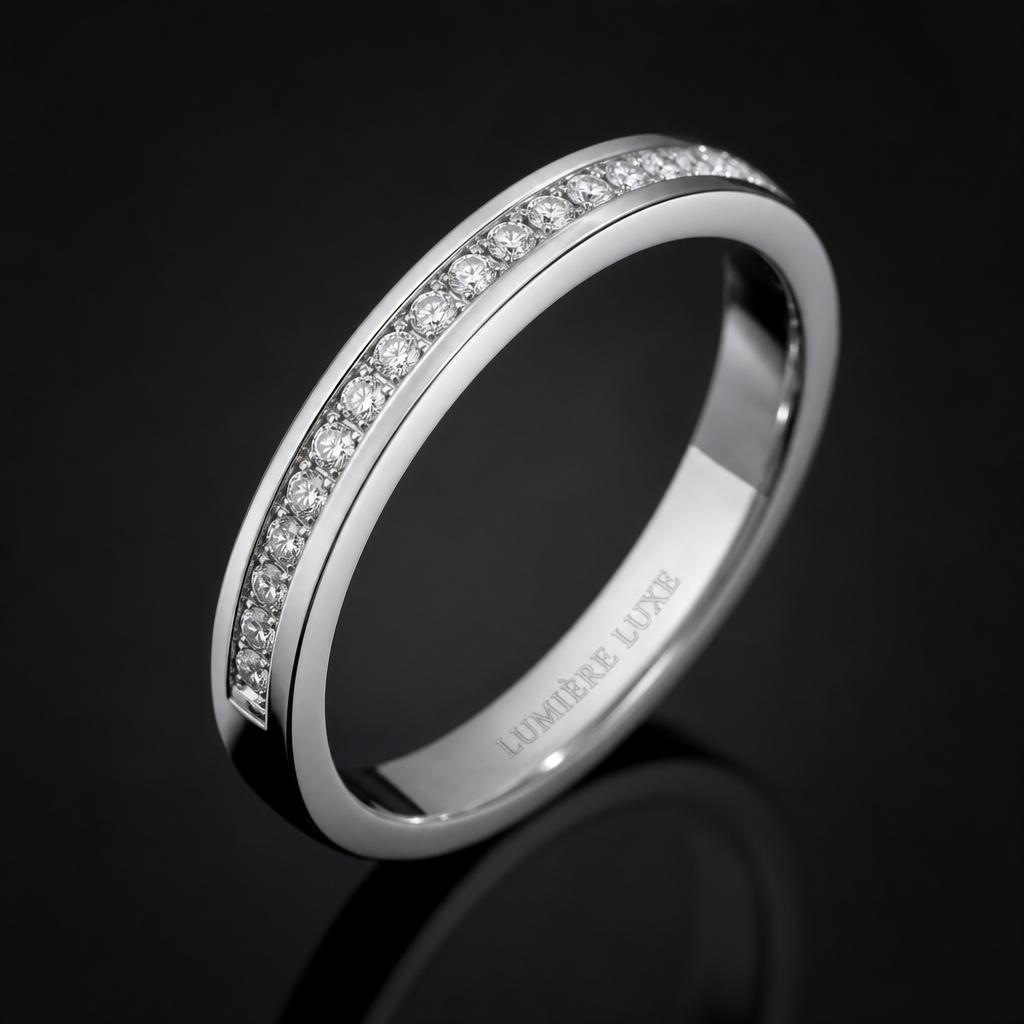 Lumière Diamond Line Band