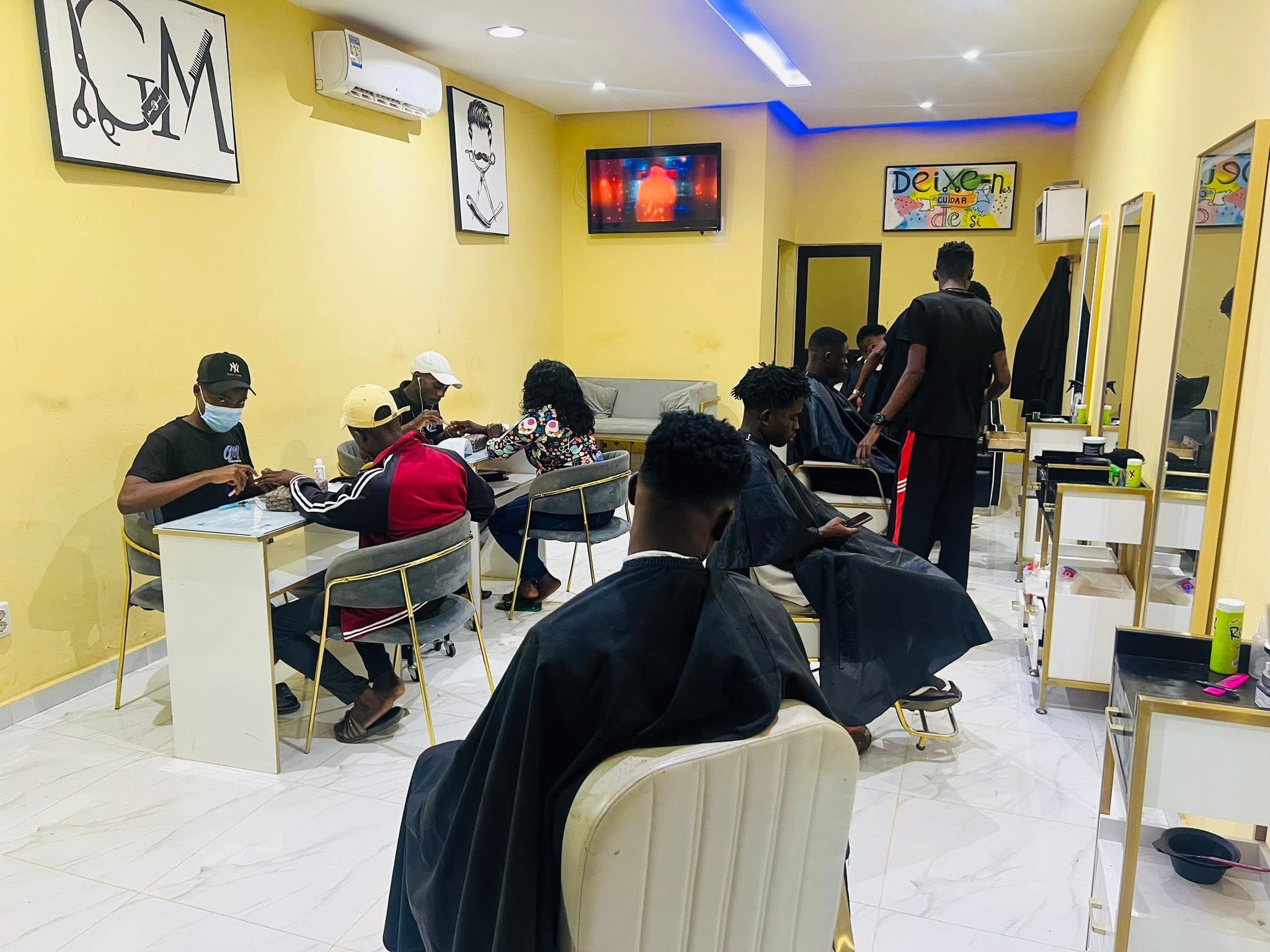 Barbearia em movimento