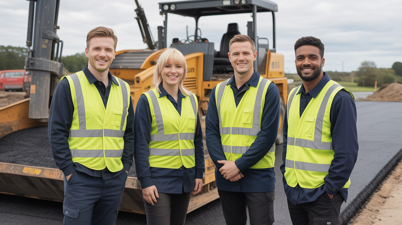 The ADRS Surfacing team - professional driveway installers in Chichester