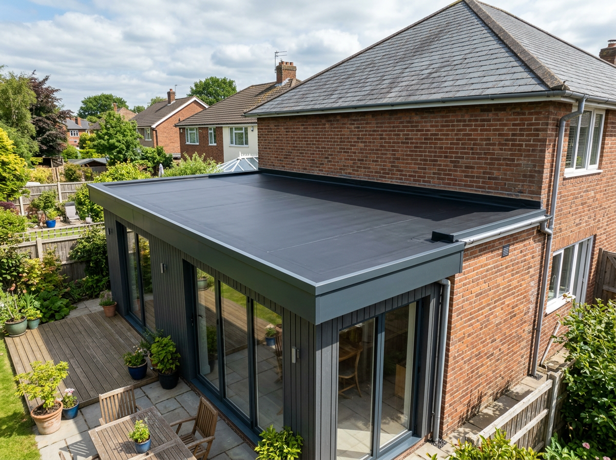 Flat Roofing (EPDM, GRP, Felt)