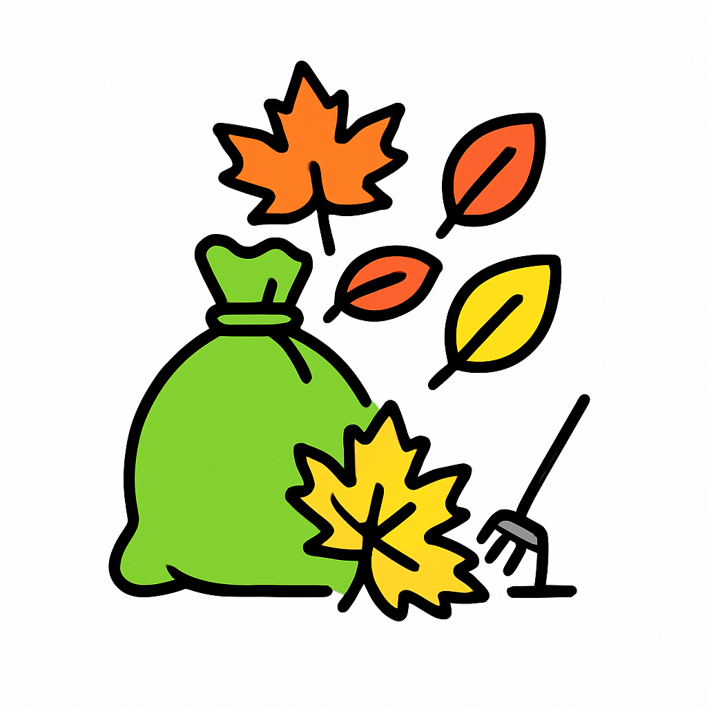 Icône Nettoyage des feuilles