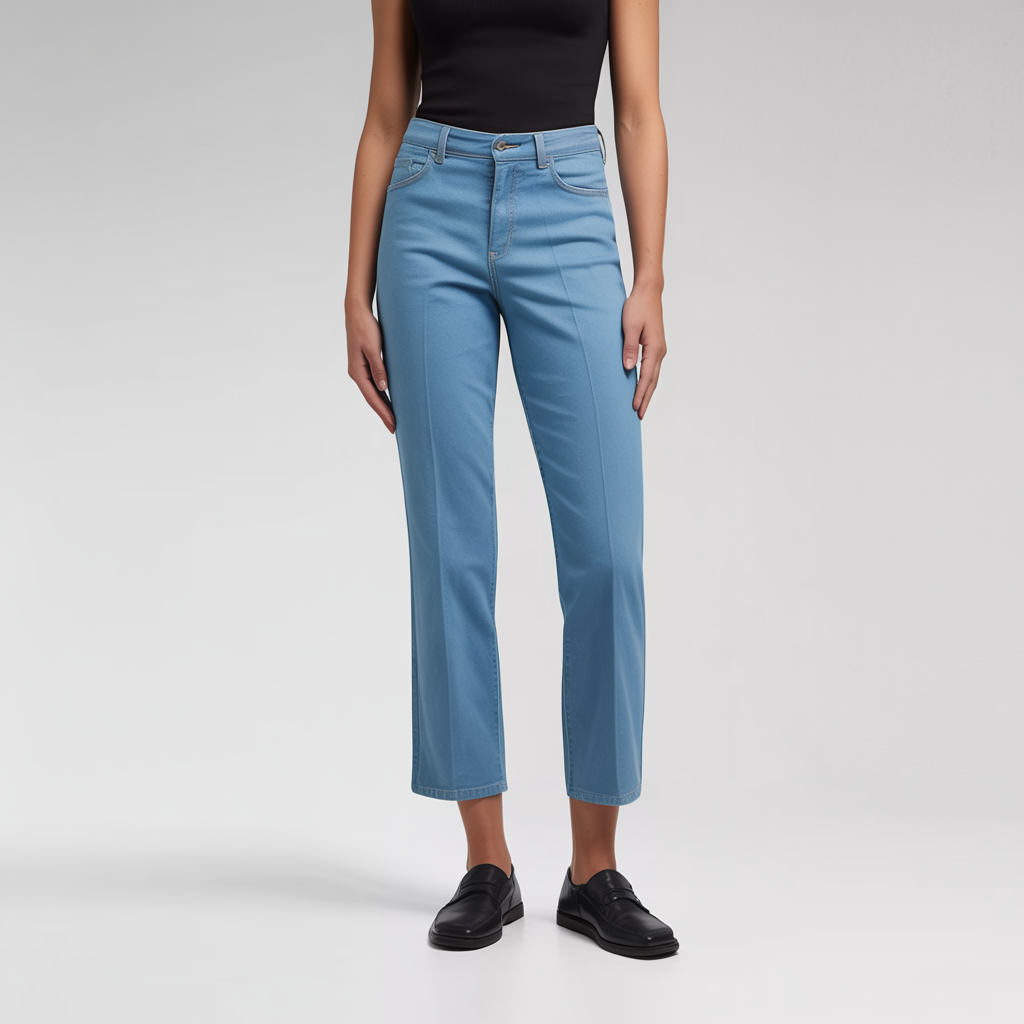 The Contemporary Cropped Denim