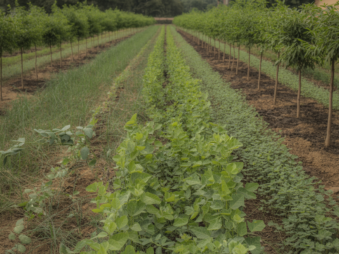 Intercropping visual