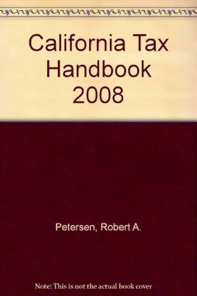 Portada del libro: California Tax Handbook