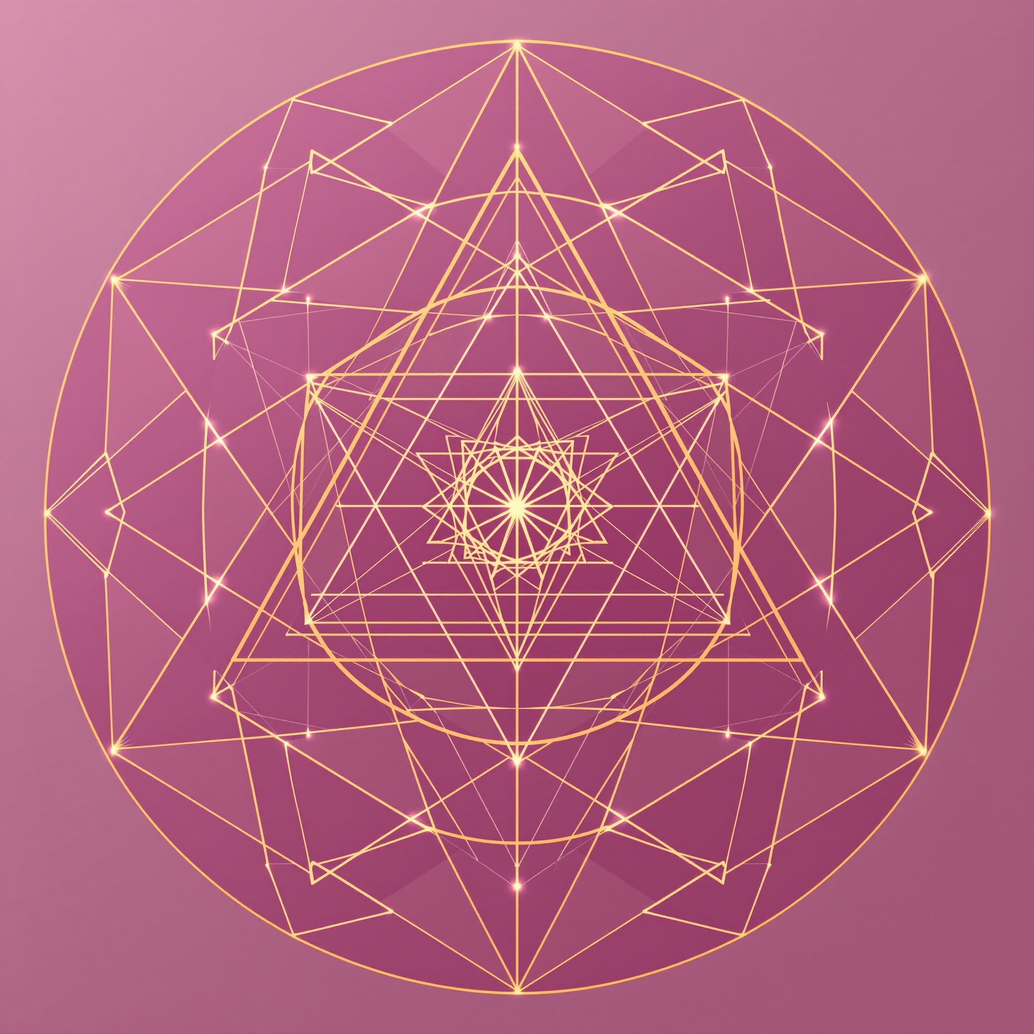 Sacred geometry pattern