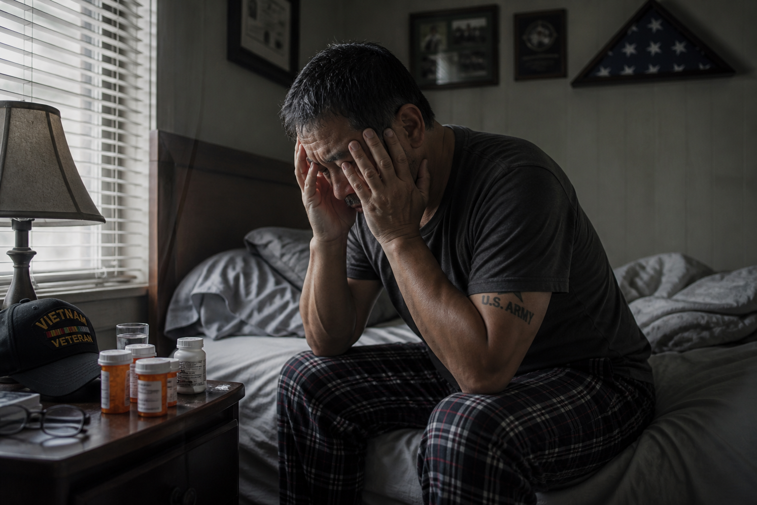 Veteran coping with chronic pain and fatigue from a secondary service-connected condition