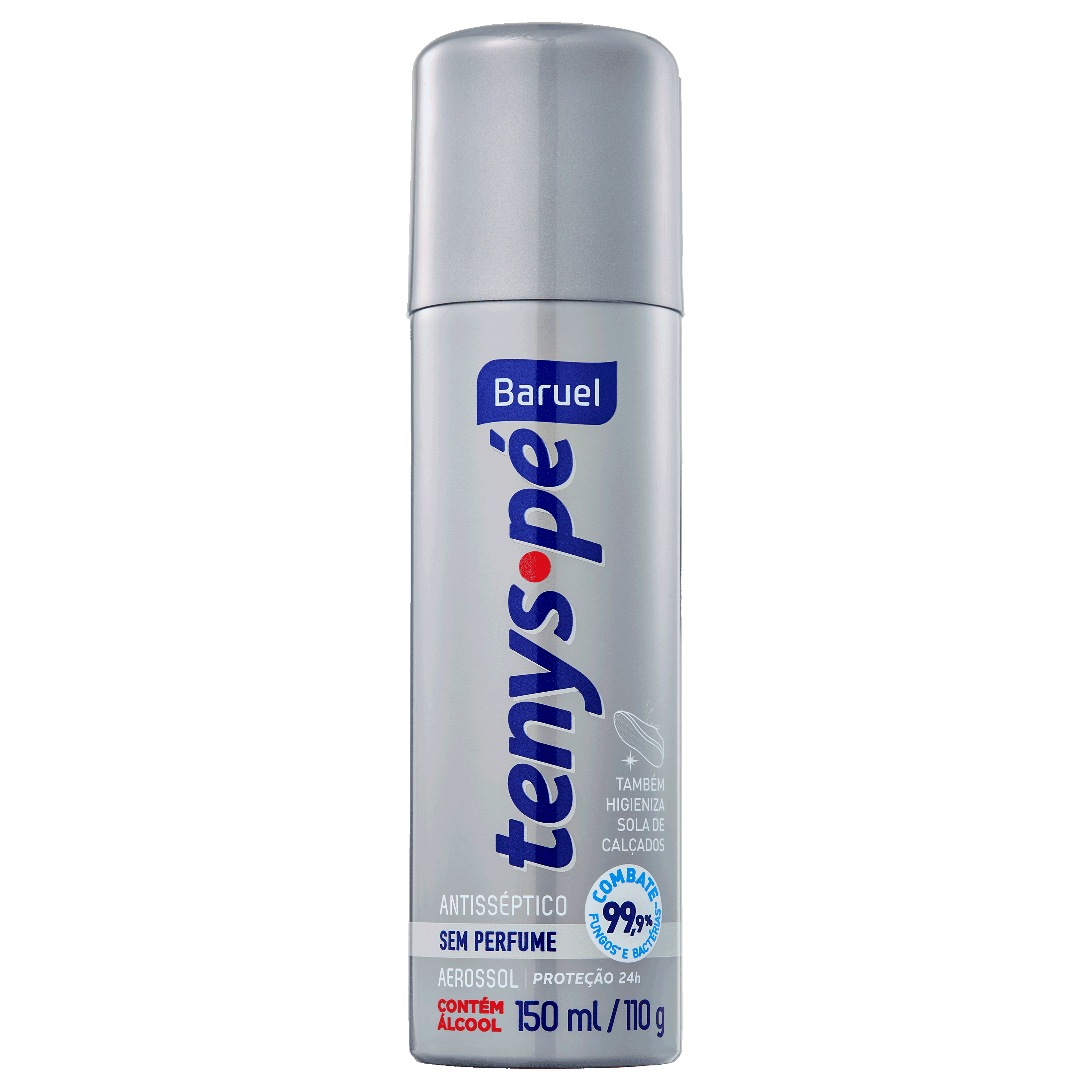 Tenys Pé Baruel Aerosol Sem Perfume 150ml
