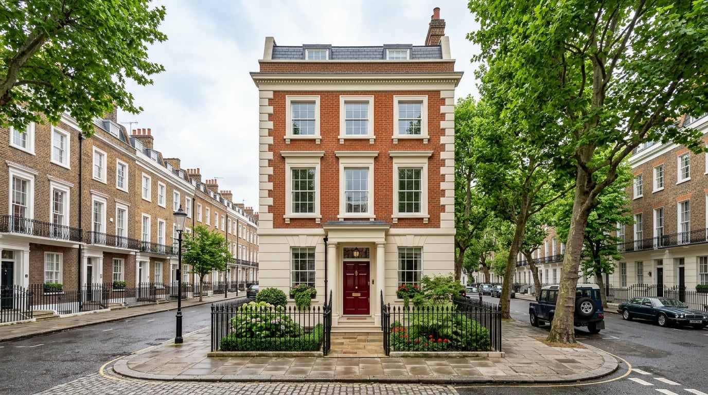 Beautiful London townhouse