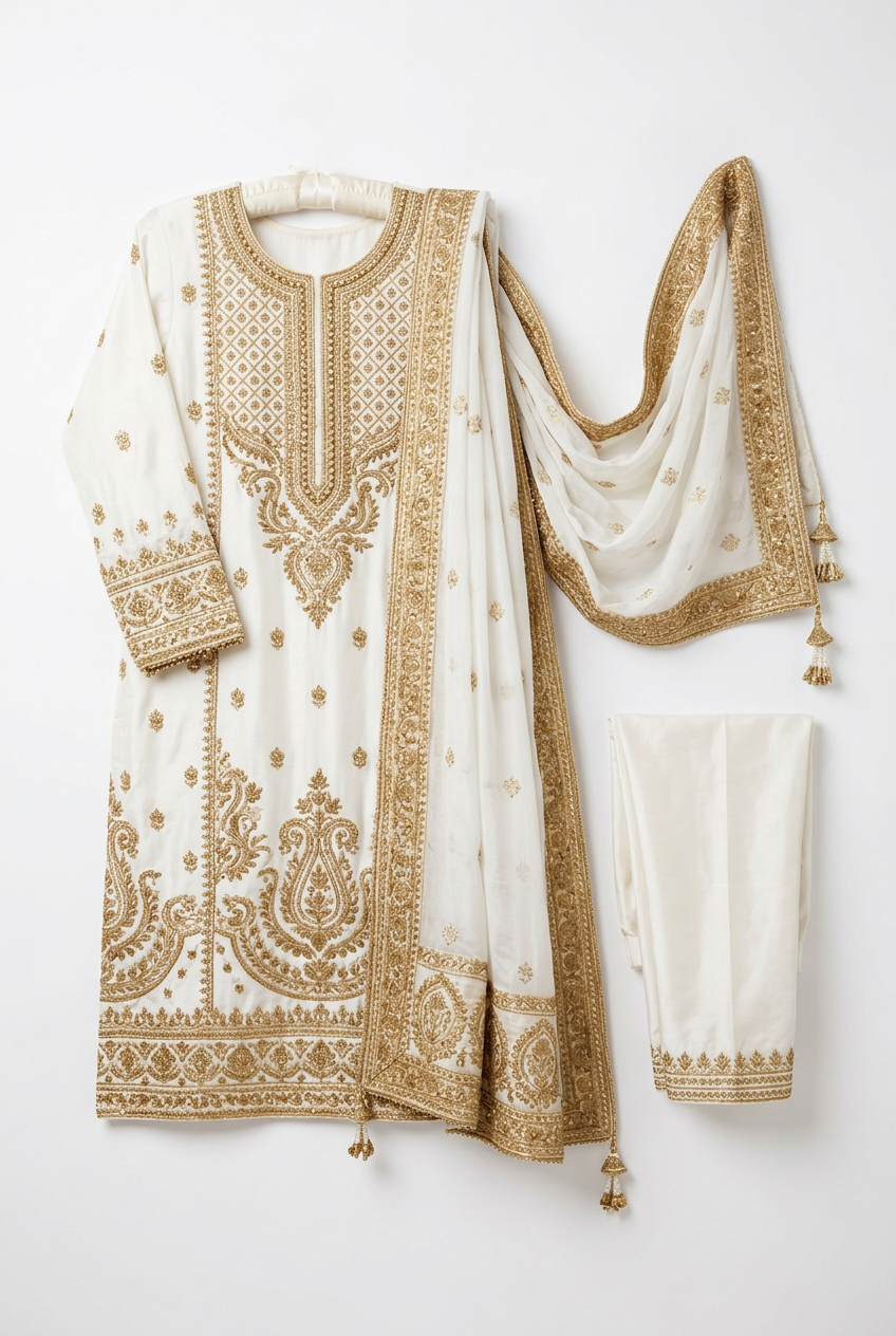 Ivory Gold Elegance