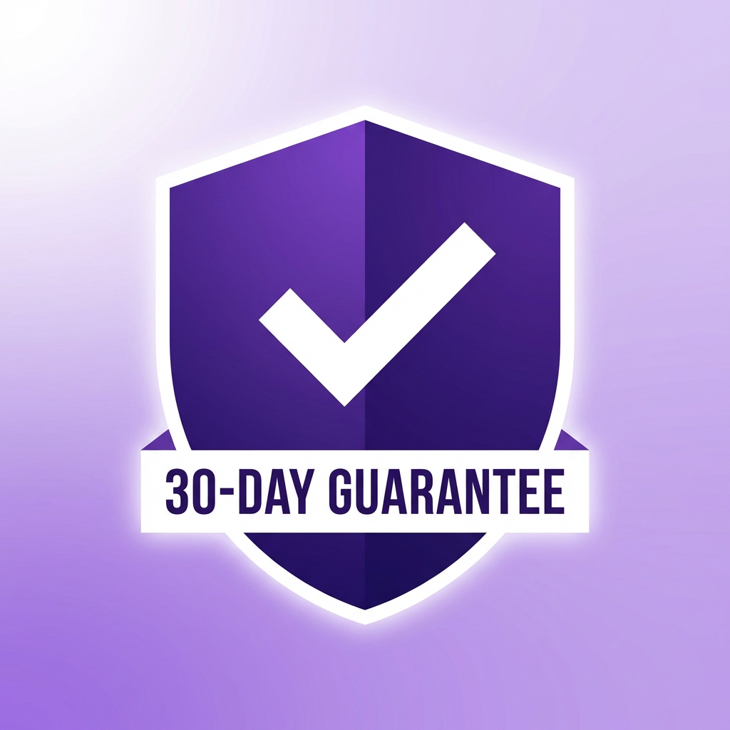 Insignia de garantía de 30 días de LUMORA