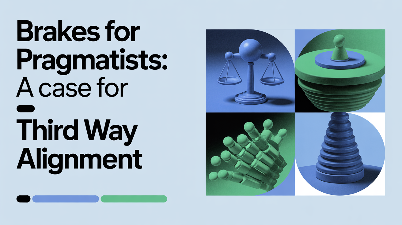 Brakes for Pragmatists: A Case for Third Way Alignment as a Response to Anyone
