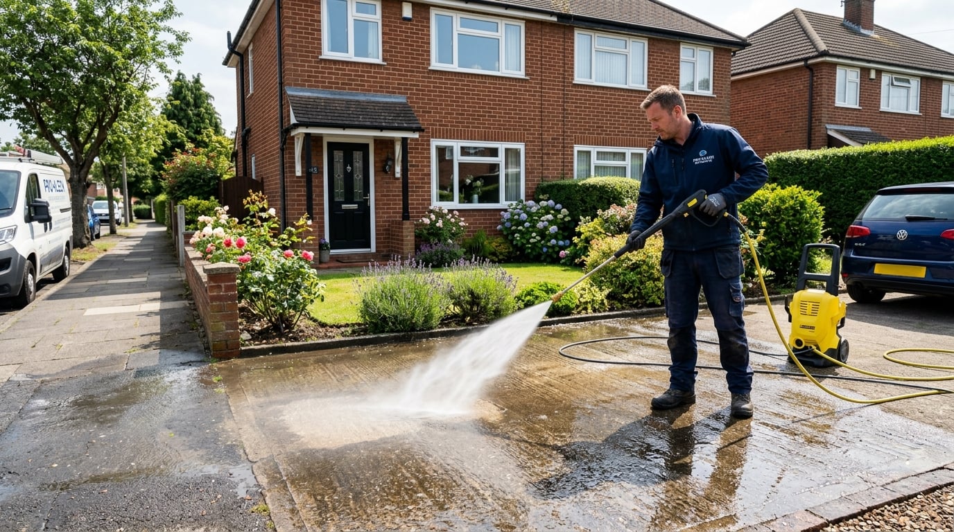 Driveway Cleaning - C1 Home Improvements