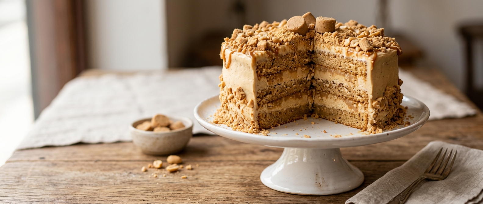 Paçoca Cream Cake