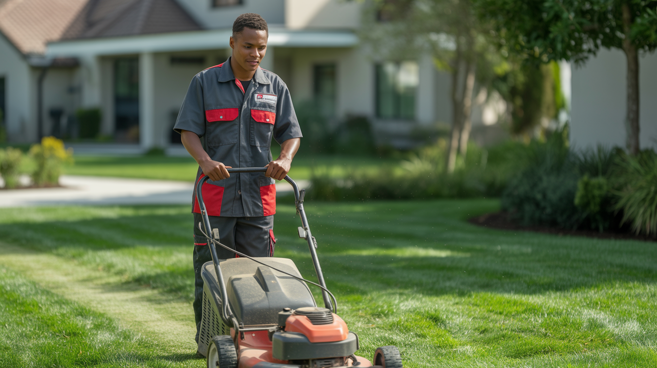 Professional lawn care and exterior maintenance services
