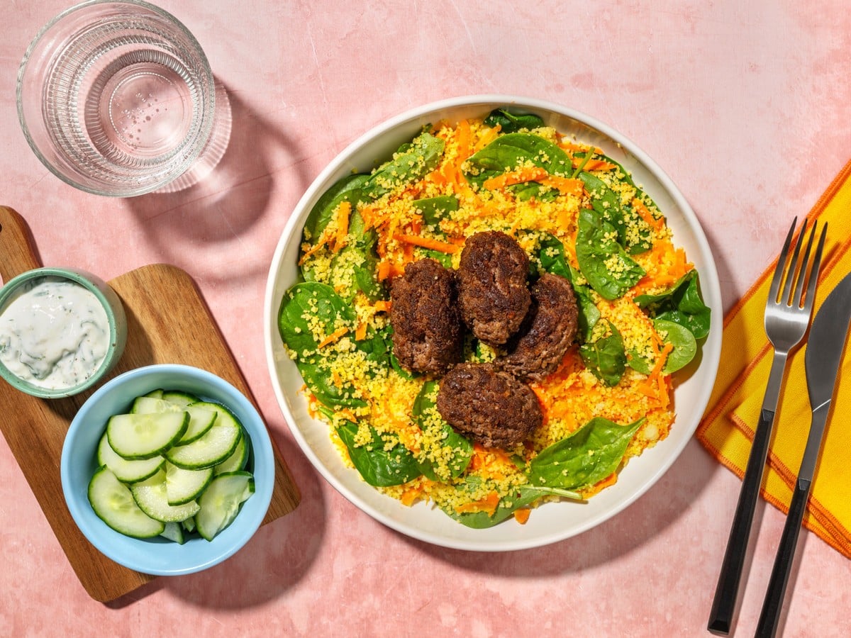 Spicy Lamb Kofta Bowl
