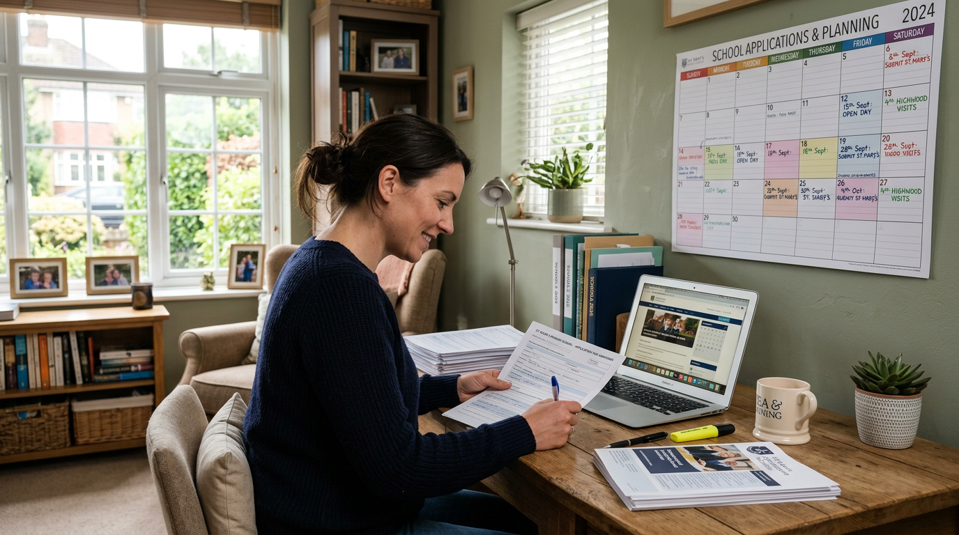 The Secondary School Application Timeline in England: A Month-by-Month Guide