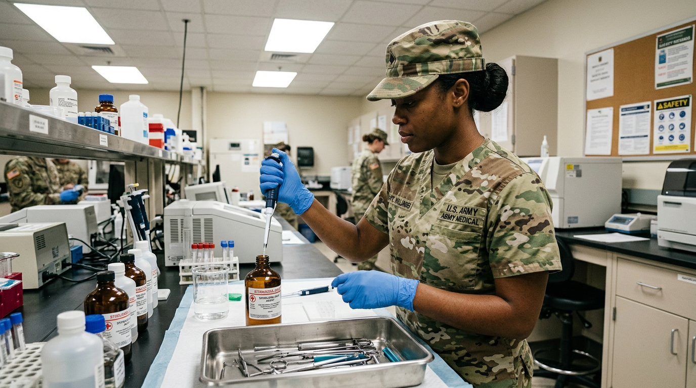 Medical, dental & lab duty