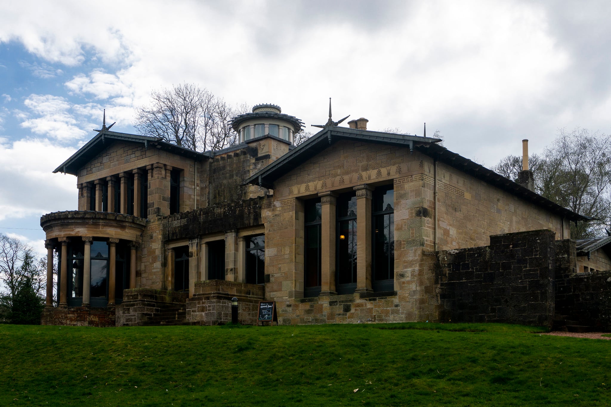 Scottish sandstone Victorian building restored by DM Property Maintenance