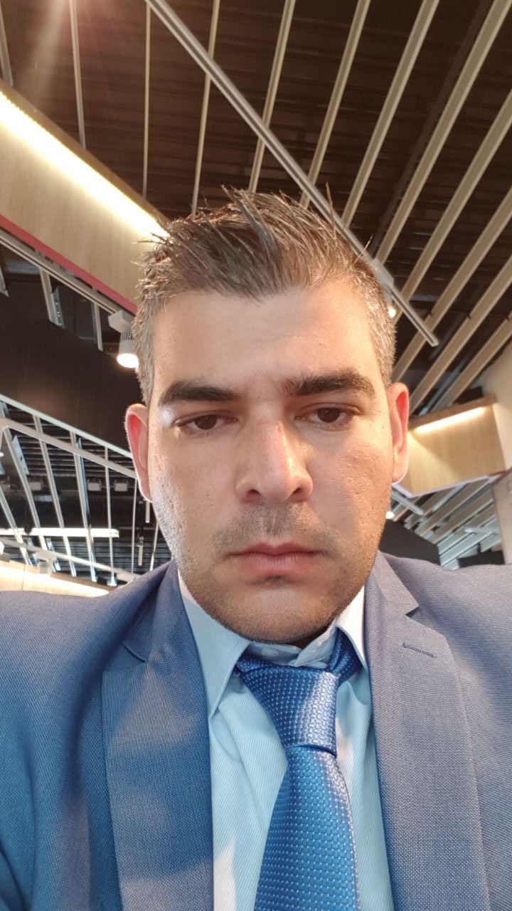 Sergio Ruiz, CEO de FAP Instalaciones, en obra