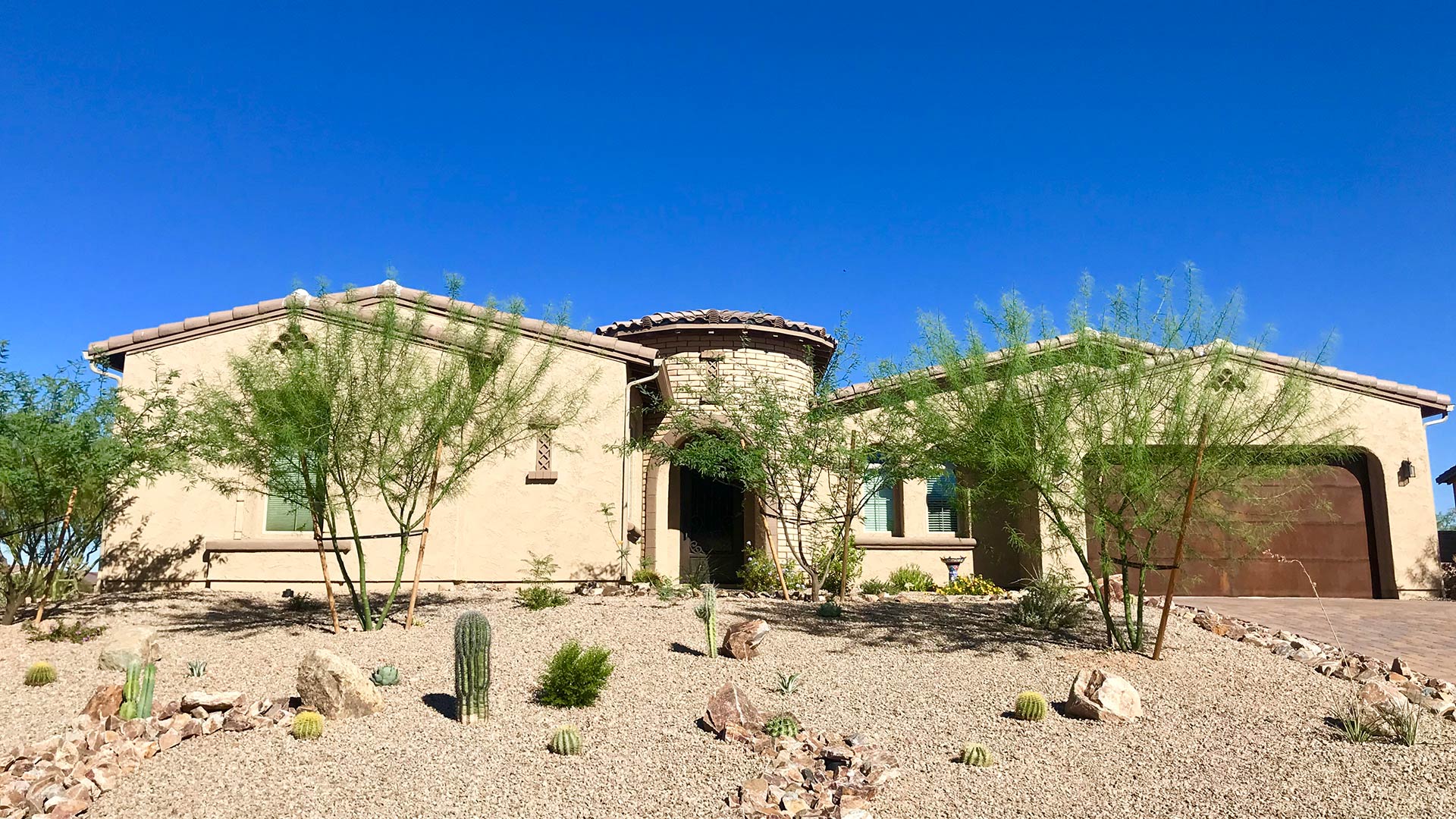 Security cameras protecting Peoria Arizona residential community