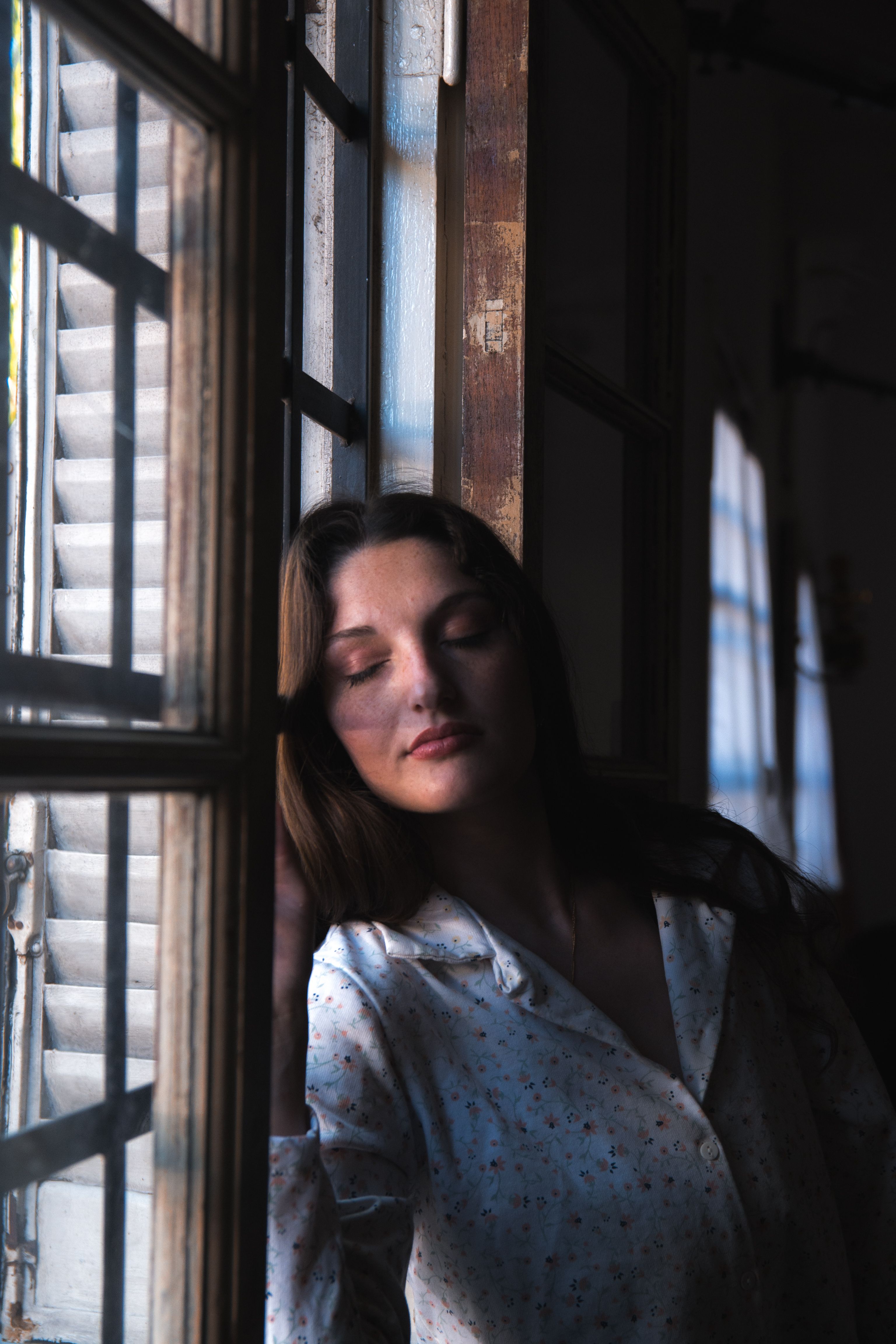 Woman in contemplative reflection representing emotional trauma healing