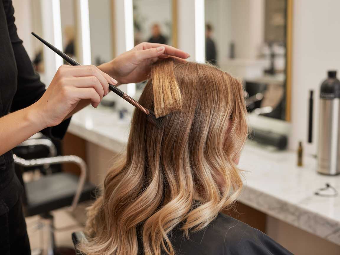 Balayage & Highlights at TOQQA Hair Salon Chelsea