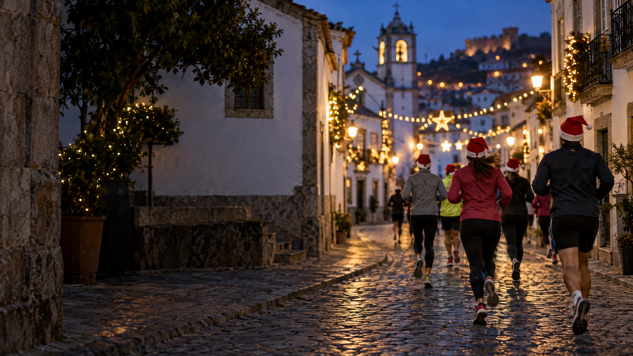 Corrida de Natal solidária nas ruas de Portalegre