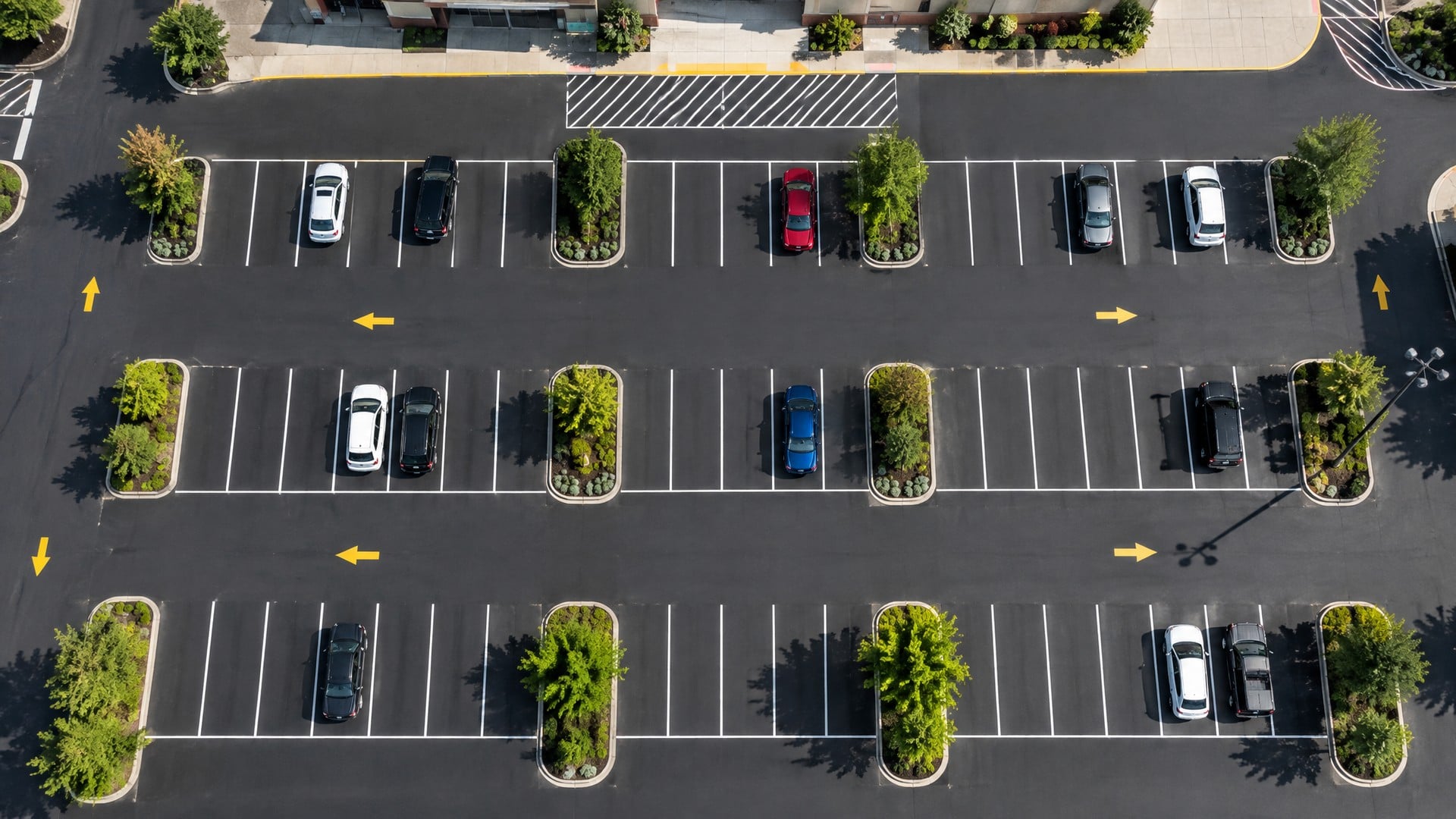 Parking lot line striping and seal coating in St. Louis, MO 3
