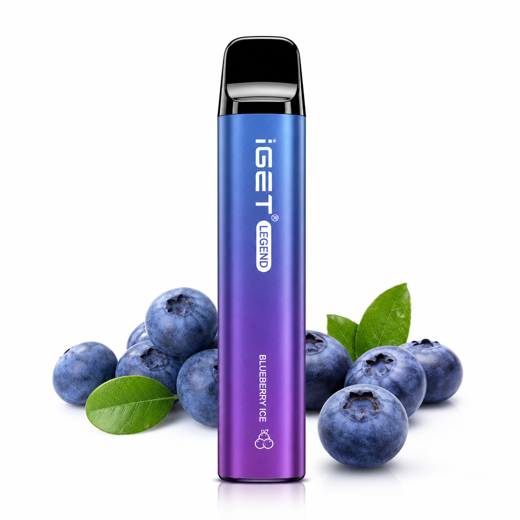IGET Bar 3500 Puffs Disposable Vape – Blueberry Ice