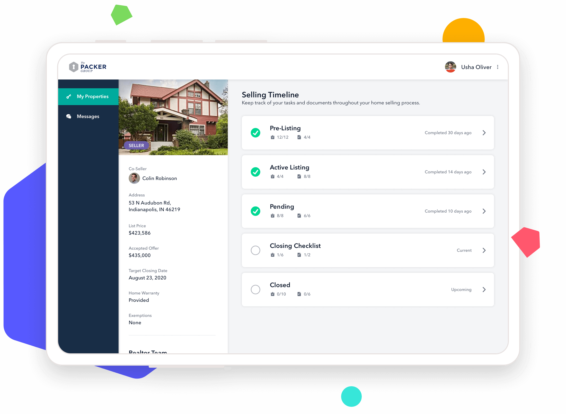 Transaction Tracker - Ivy Realty Agent Portal