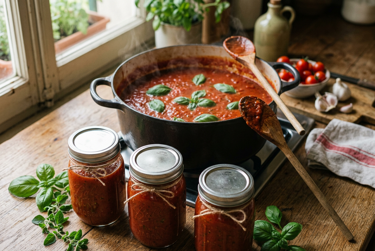 Make-Ahead Marinara Sauce